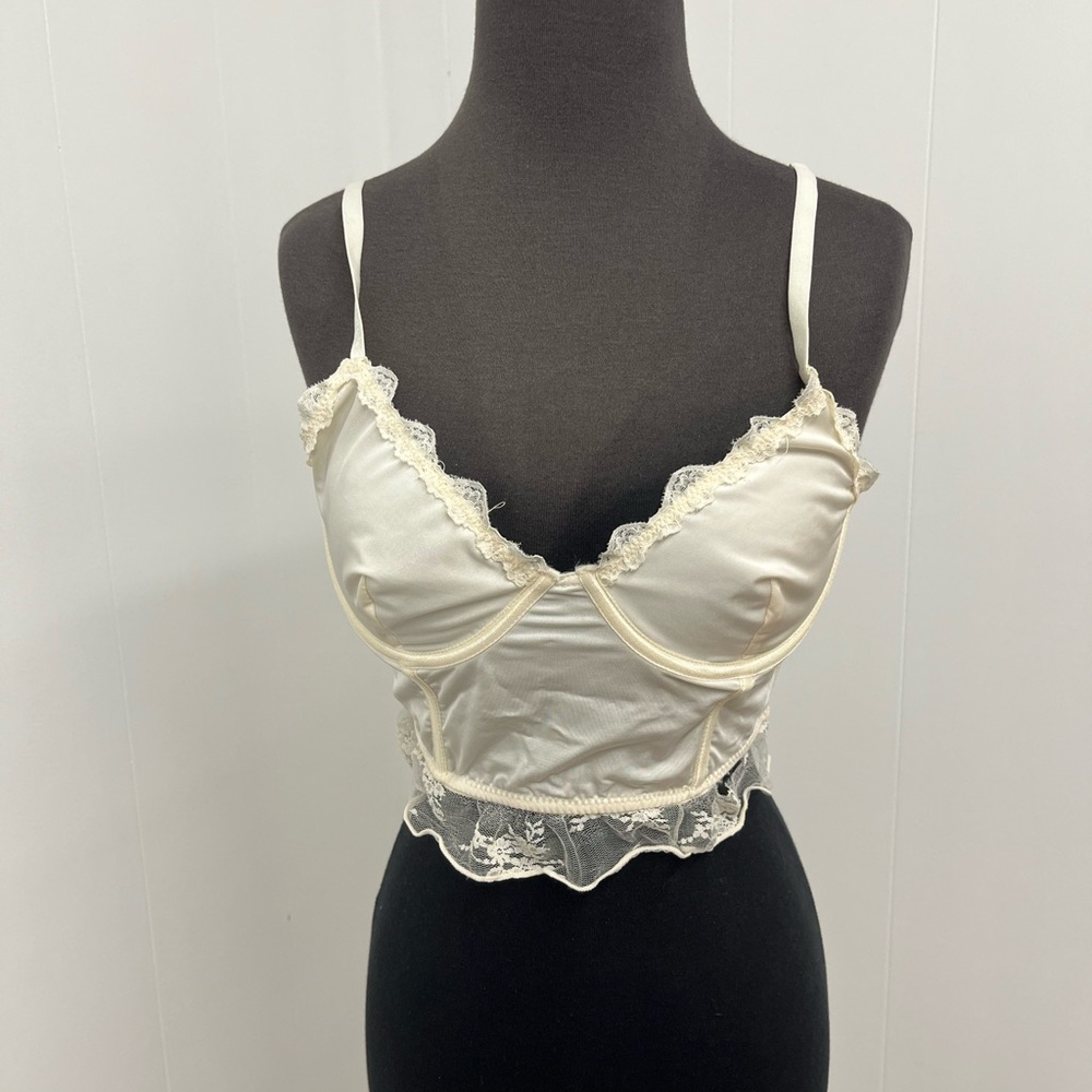 Forever 21 Cream Lace Bralette